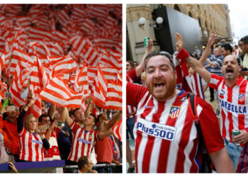 Atletico Madrid Tersandung, Ulah Suporter Berujung Denda