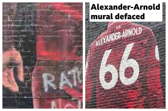 Trent Alexander-Arnold Dicap “Pengkhianat”, Muralnya di Liverpool Jadi Sasaran Vandalisme