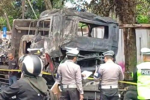 Tragis, Korban Luka Saat Truk Tangki BBM di Cianjur Terbakar, Akhirnya Meninggal Dunia