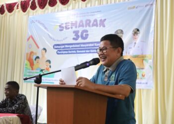 870 Anak dan Bumil Di Cigandamekar Menerima Makanan Tambahan di Semarak 3G