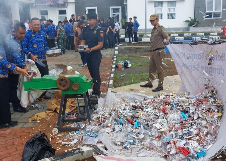 Peredaran Rokok Ilegal  Menggerus Kemandirian Ekonomi Daerah