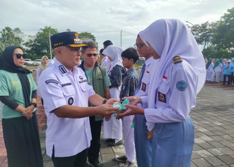 “Go Hike Get Healthy” di Pos Pendakian Cigowong Mewarnai HKN di Kuningan