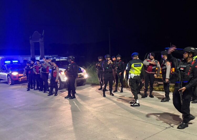 Titik Rawan Kriminal Dirazia, Polisi Amankan Preman, Miras dan Knalpot Bising