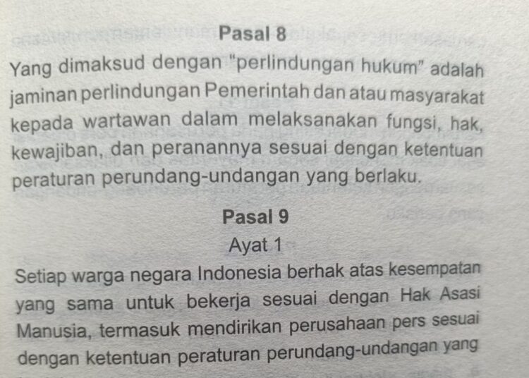 Forum Wartawan Kebangsaan Desak Revisi UU Pers: Perlindungan Wartawan Dinilai Lemah