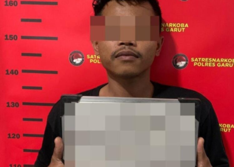Pengedar Narkoba Geng Cilawu Garut Dubekuk Polisi, Ini Barang Buktinya