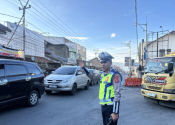 Arus Lalulintas di Sejumlah Jalur Utama Mengalami Peningkatan, Polres Garut Terapkan Sistem One Way