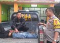 Hilang Kendali Saat Jalan Menurun Motor Tabrak Motor dan Berhenti Tabrak Truk di Nangoh Garut