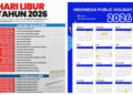 Kalender 2026 Dipenuhi Tanggal Merah! Ini Daftar Libur Nasional dan Cuti Bersama