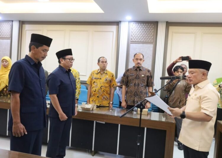 Ondin dan Dede Dikukuhkan Sebagai Direksi LPPL 2025-2030