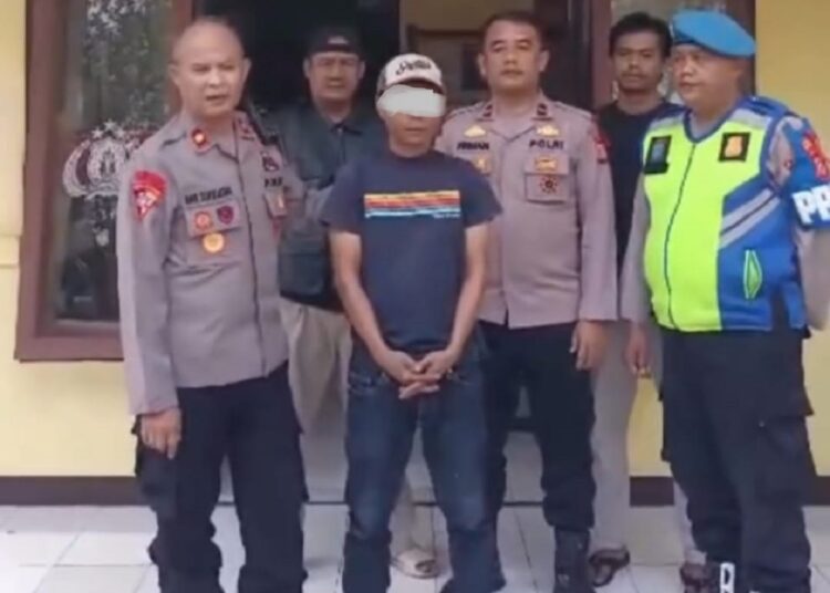 Ancam Bakar Indomaret di Parakanmuncang, Yadi, Preman Tengah Mabuk Diciduk Polisi