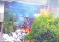 Api Berasal dari Tungku, Rumah Panggung di Pangalengan Ludes Terbakar