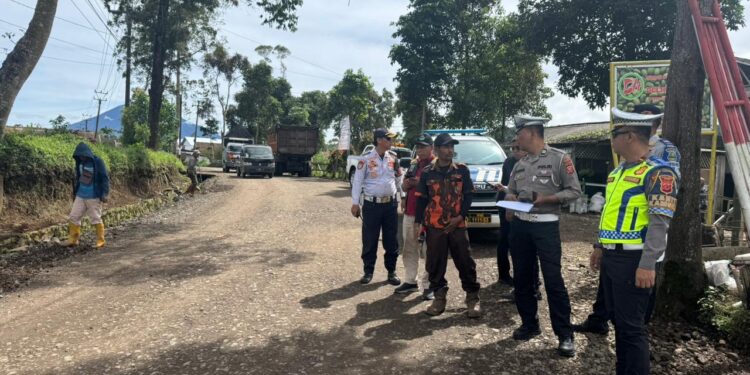 Jelang Libur Panjang Nataru, Tim Gabungan Survei Jalur Selatan Garut