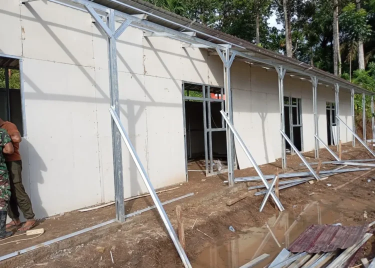 BNPB Maksimalkan Pembangunan Huntara di Kabupaten Agam Sumatera Barat