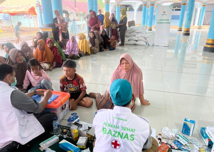 BAZNAS Perluas Respons Medis, Tangani Warga di Berbagai Zona Terdampak Banjir Aceh
