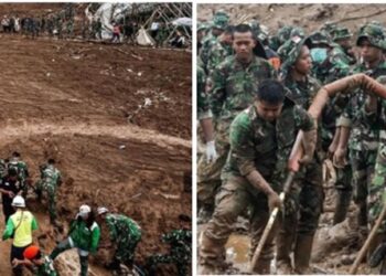 Duhhhh… 23 Personel Marinir Ikut Tertimbun Longsor Cisarua, Empat Jasad di Antaranya Telah Ditemukan