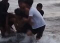Aksi Heroik Polisi Selamatkan Dua Wisatawan yang Tenggelam