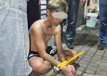 Viral, Pelaku Begal Motor Bertato dan Berambut Pirang di Cimenyan Diringkus Warga.