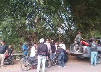 Cegah Balap Liar, Polisi Amankan 5 Sepeda Motor Malangbong