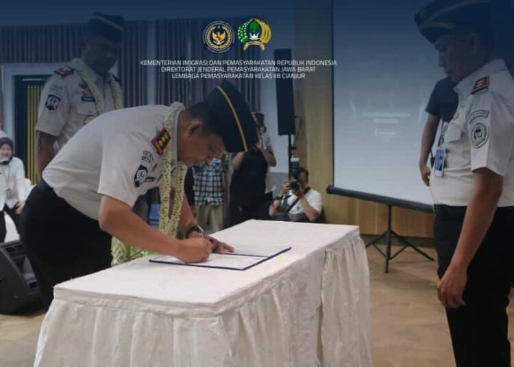 Hampir Setahun Pimpin Lapas Cianjur, Kini Eris Ramdani Dapat Promosi Sebagai Kalapas Banceuy