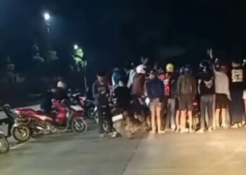 Duh, Sudah Gelap Gulita, Jalan Bandung-Garut Kini  Jadi Tempat Balapan Liar