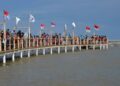 Pantai Kejawan Cirebon saat weekend