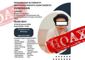Pengobatan Alternatif Brahmana Sanjaya di Kantor Bupati Kuningan Hoax