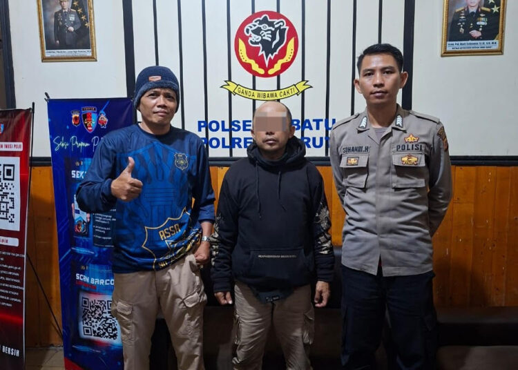 Polsek Cibatu Polres Garut berhasil mengamankan seorang terduga pelaku curanmor