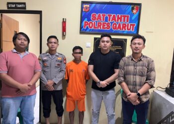 Polisi Bekuk Pelaku Penganiayaan Menggunakan Golok di Singajaya