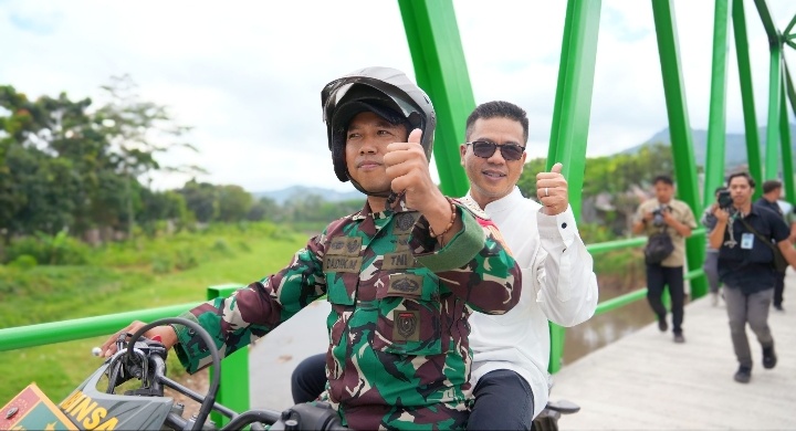 Kang DS Resmikan Jembatan Hijau, Akses Ekonomi Warga Bojongsoang-Baleendah Kembali Pulih