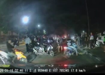 Viral, Balap Liar Kembali Berulah di Jalan Bandung-Garut