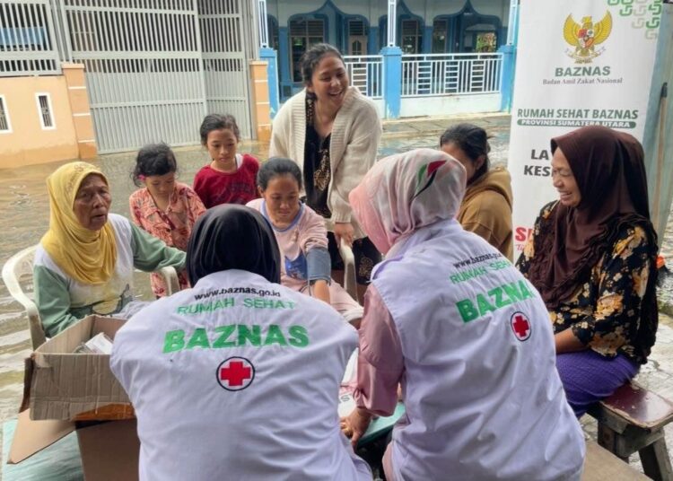 BAZNAS Berikan Layanan Kesehatan bagi Lebih dari 4.000 Penyintas Banjir di Sumatra