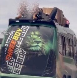 Viral, Elf Trayek  Garut-Bandung Angkut Orang di Atap Saat Meluncur di Tol Purbaleunyi