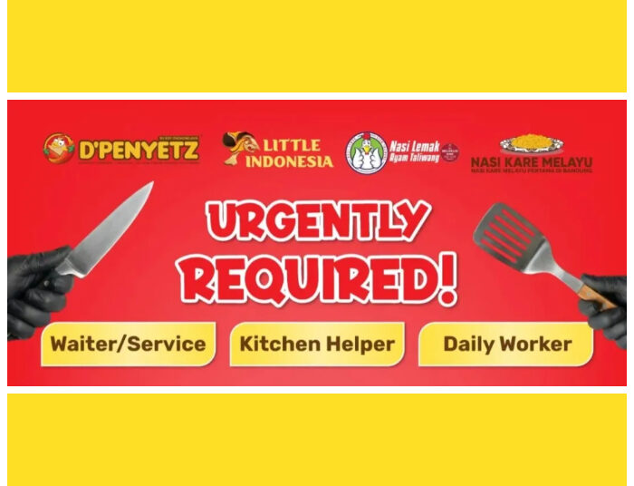 3 Posisi Sekaligus! Resto D Penyetz Bandung Adakan Loker Buat Lulusan SMA SMK