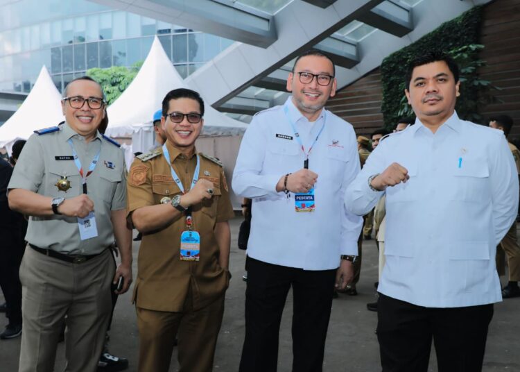 Perkuat Sinergi Pusat dan Daerah, Bupati dan Wabup Bandung Hadiri Rakornas di Sentul