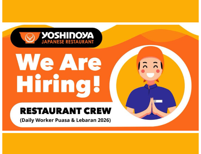 INFO BUAT FRESH GRADUATE! Yoshinoya Jawa Barat Adakan Loker untuk Tamatan SMA SMK
