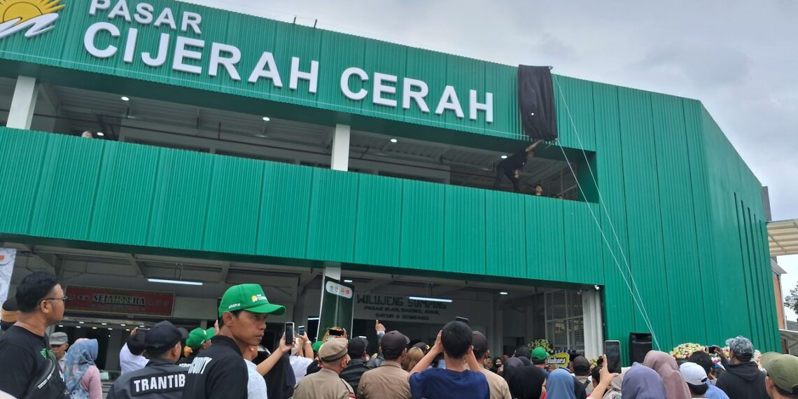 Pasar Cijerah Cerah Beroperasi Diharapkan Menguntungkan Semua Pihak