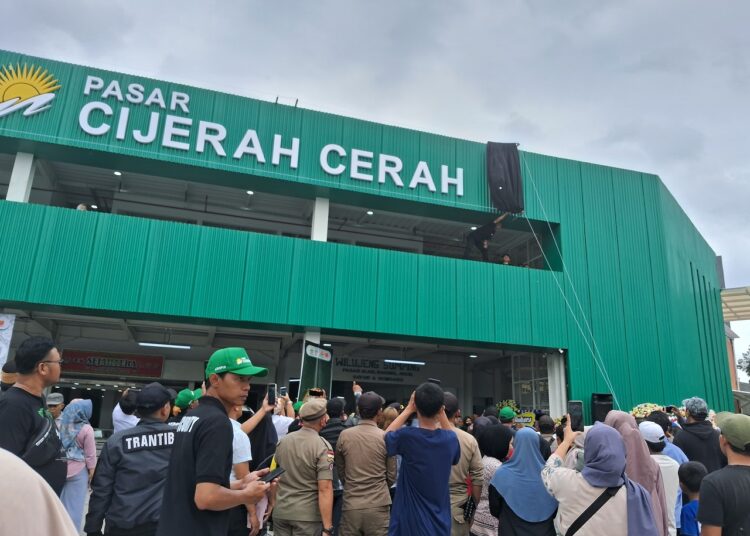 Pasar Cijerah Cerah Beroperasi Diharapkan Menguntungkan Semua Pihak