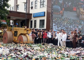 Jelang Ramadan, Polda Jabar Musnahkan 28,9 Kg Sabu, 160 Ribu Obat Terlarang dan 69 Ribu Botol Miras