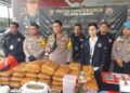 Polres Cimahi Berhasil Gagalkan Peredaran 100 Kg  Ganja Antar-Provinsi