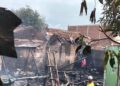 Rumah Semi Permanen Milik Firman di Rancaekek Ludes Dimangsa Api