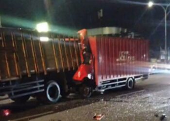 Empat Mobil Terlibat Kecelakaan Beruntun di Persimpangan Bypass-Buahbatu Bandung