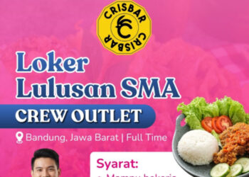 Tanpa Pengalaman! Ayam Crisbar UNLA Bandung Adakan Loker Buat Lulusan SMA SMK