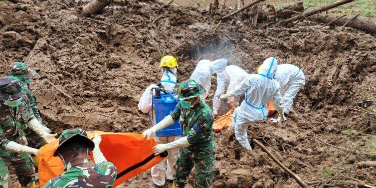 Total 85 Body Pack Sudah Ditemukan pada Hari Ke-11 Pencarian