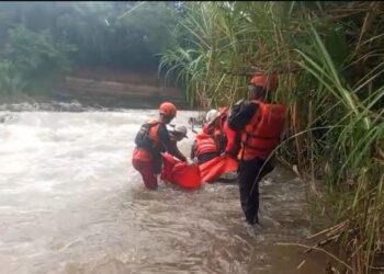 Bocah Korban Hanyut di Sungai Cimanuk Ditemukan Meninggal Dunia