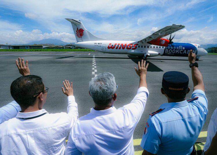 Bandara Husein Bangkit, Wings Air Layani Penerbangan Harian Bandung-Yogyakarta