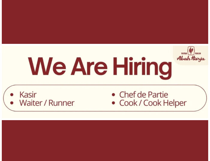 4 Posisi Sekaligus! Rumah Makan Abah Harja Bandung Buka Loker Buat Lulusan SMK