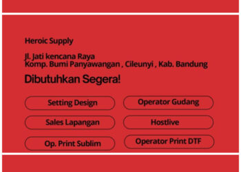 6 Posisi Sekaligus! Heroic Supply Bandung Buka Loker Buat Lulusan SMA SMK