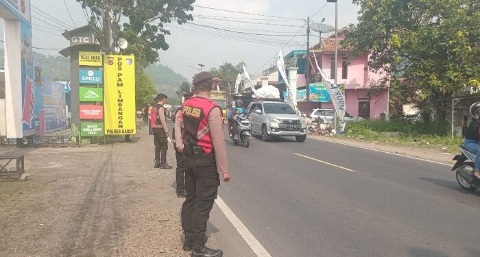 Arus Mudik ke Timur Mulai Meningkat, Polres Garut Laksanakan 9 Kali Rekayasa One Way