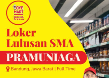 Buat Lulusan SMA dan SMK, Oye Mart Bandung Gelar Loker Posisi Pramuniaga