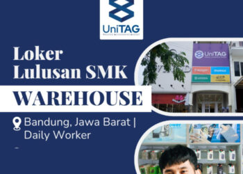 Buat Lulusan SMK, UniTAG Bandung Buka Loker Posisi Staff Gudang